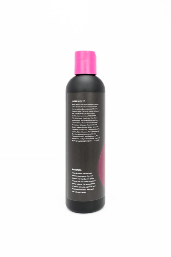 Pro Series Shampoo 8oz Left | Professional Hair Labs